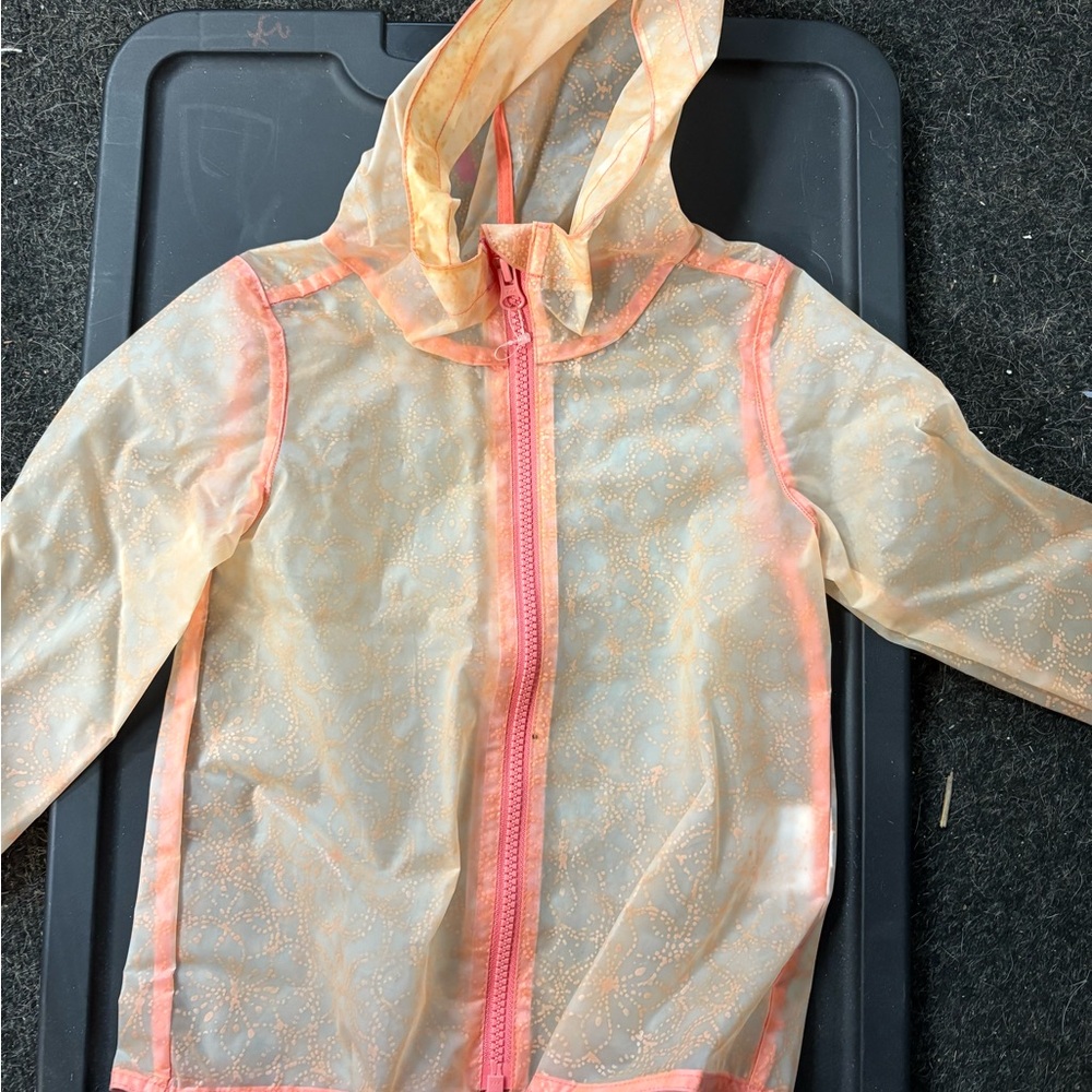 Old Navy Toddler Raincoat - Peach and Pink